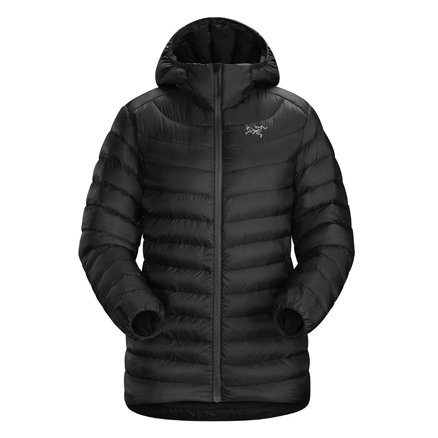 ArcTeryx Cerium LT Womens Down Hooded Jacket - Black 3 ArcTeryx Cerium LT Womens Down Hooded Jacket - Black