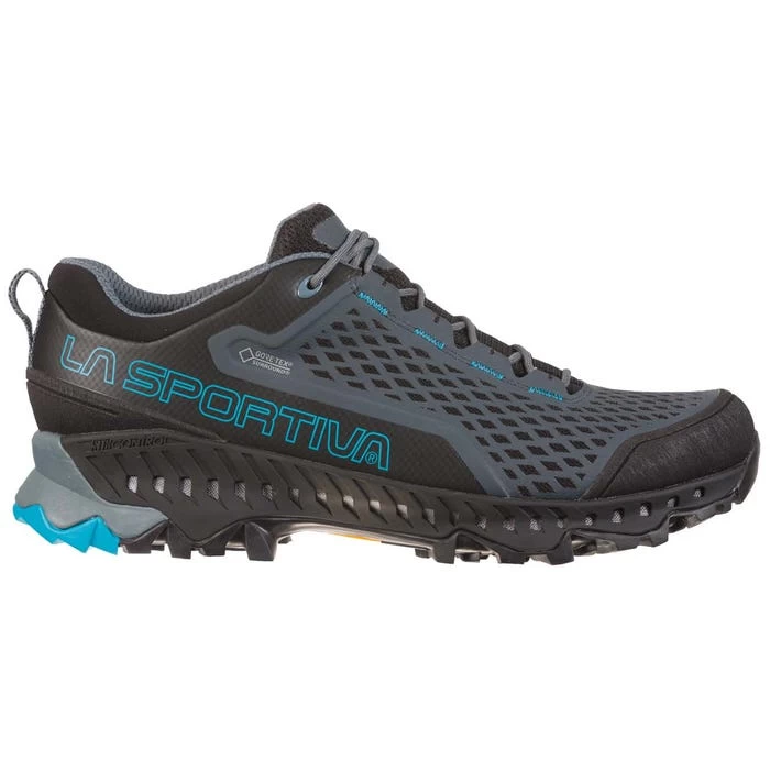La Sportiva Spire GTX Mens Hiking Shoe - Slate/Tropic Blue 4 La Sportiva Spire GTX Mens Hiking Shoe - Slate/Tropic Blue - Image 2