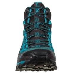 La Sportiva Ultra Raptor II Mid Wide GTX Womens Hiking Boot - Carbon/Topaz -Outdoor Sport Store 34D 900624 04 252974 1