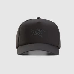 ArcTeryx Bird Trucker Curved Hat -Outdoor Sport Store ArcTeryx Bird Trucker Cap Black