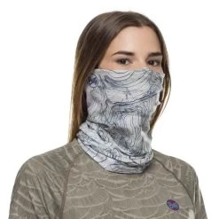 Buff CoolNet UV Insect Shield Neckwear -Outdoor Sport Store Buff Coolnet UV Insect Shield Laude Silver Grey 4 955651