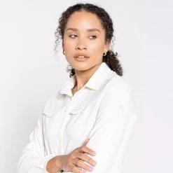 Craghoppers NosiLife Adventure II Womens Long Sleeve Shirt -Outdoor Sport Store Craghoppers NosiLife Adventure II Womens LS Shirt Sea Salt 05 1