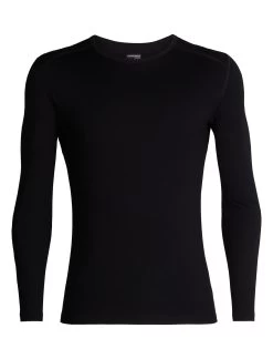 Icebreaker 260 Tech Long Sleeve Crewe Mens Thermal Top -Outdoor Sport Store FW18 MEN 260 TECH LS CREWE 104371001 1