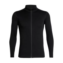 Icebreaker Elemental Long Sleeve Zip Mens Top