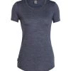 Icebreaker Sphere Short Sleeve Low Crewe Womens T-Shirt -Outdoor Sport Store FW19 ADVENTURE WOMEN SPHERE SS LOW CREWE 104680440 1