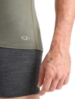 Icebreaker Anatomica Short Sleeve Crew Mens T-Shirt -Outdoor Sport Store Icebreaker Anatomica SS Crew Loden 03