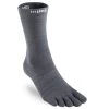 Injinji Liner 2.0 Lightweight Crew NuWool Hiking Socks - Charcoal -Outdoor Sport Store Injinji Liner2.0LightweightCrewHikingSocks CharcoalNuWool