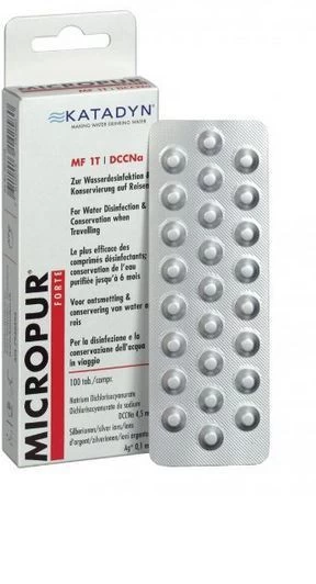 Katadyn Micropur Forte Tablets 100pack Water Filtration 3 Katadyn Micropur Forte Tablets 100pack Water Filtration