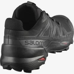 Salomon Speedcross 5 Mens Trail Running Shoe - Black/Black/Matte Phantom -Outdoor Sport Store L40684000 4 GHO SPEEDCROSS 5 1296x 56181b4d 2357 4471 8548 1a5f227987d0