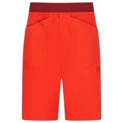 La Sportiva Flatanger Mens Shorts -Outdoor Sport Store La Sportiva Flatanger Mens Shorts Poppy Chilli