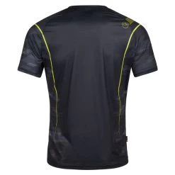 La Sportiva Pacer Mens Short Sleeve T-Shirt -Outdoor Sport Store La Sportiva Mens Pacer T Shirt Black Lime 04