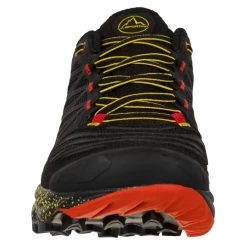 La Sportiva Akasha II Mens Trail Running Shoe - Black/Yellow -Outdoor Sport Store LaSportiva AkashaIIM Black Yellow 05