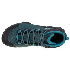 La Sportiva TX Hike Mid GTX Womens Hiking Shoe - Topaz/Carbon 10 La Sportiva TX Hike Mid GTX Womens Hiking Shoe - Topaz/Carbon -Outdoor Sport Store LaSportiva TXHikeMidGTX Womens Topaz carbon 3 702752