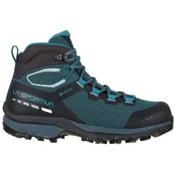 La Sportiva TX Hike Mid GTX Womens Hiking Shoe - Topaz/Carbon 11 La Sportiva TX Hike Mid GTX Womens Hiking Shoe - Topaz/Carbon -Outdoor Sport Store LaSportiva TXHikeMidGTX Womens Topaz carbon 4 259709