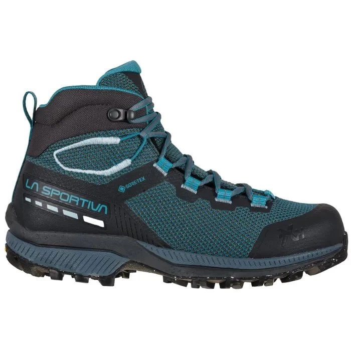 La Sportiva TX Hike Mid GTX Womens Hiking Shoe - Topaz/Carbon 6 La Sportiva TX Hike Mid GTX Womens Hiking Shoe - Topaz/Carbon - Image 4