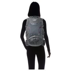 Lowe Alpine Airzone Z Duo ND25 Litre Womens Daypack -Outdoor Sport Store Lowe Alpine Airzone Z Duo ND25 Litre Womens Daypack Iron Grey Person
