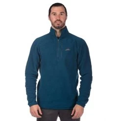 Mont Micro Bushshirt Mens Fleece Top -Outdoor Sport Store Mont Micro Bushshirt Fleece Blue 02