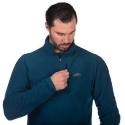 Mont Micro Bushshirt Mens Fleece Top -Outdoor Sport Store Mont Micro Bushshirt Fleece Blue 03