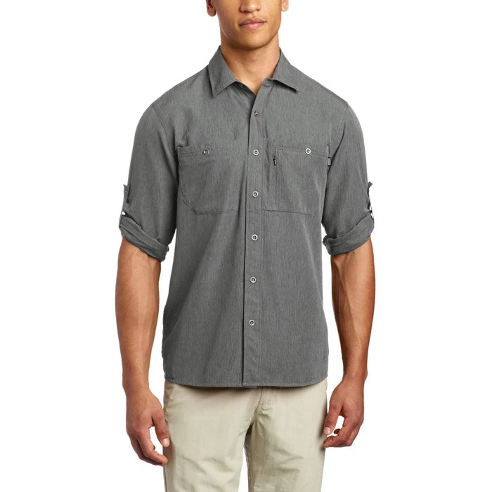 Outdoor Research Wayward Mens Long Sleeve - Charcoal 3 Outdoor Research Wayward Mens Long Sleeve - Charcoal