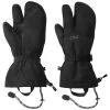 Outdoor Research Highcamp Mens 3-Finger Gloves - Black 2 Outdoor Research Highcamp Mens 3-Finger Gloves - Black -Outdoor Sport Store ORHighcamp3FingerGloves 252245