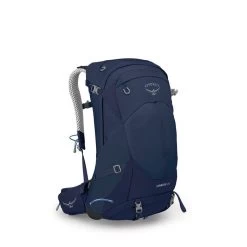 Osprey Stratos 34 Litre Mens Hiking Daypack -Outdoor Sport Store Osprey Stratos 34 Mens Daypack Cetacean Blue