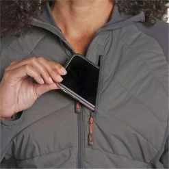 Outdoor Research Refuge Hybrid Womens Insulated Hooded Jacket -Outdoor Sport Store Outdoor Research Refuge Hybrid Womens Hooded Jacket Pocket Phone 505525