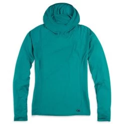 Outdoor Research Echo Womens Hooded Top -Outdoor Sport Store Outdoor Research womens Echo Hoodie Deep Lake