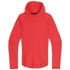 Outdoor Research Echo Womens Hooded Top -Outdoor Sport Store Outdoor Research womens Echo Hoodie Rhubarb 04