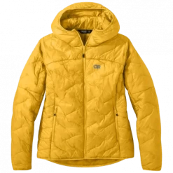 Outdoor Research SuperStrand LT Womens Hooded Jacket -Outdoor Sport Store OutdoorResearchSuperStrandLTWomensHoodedJacket Larch 01 610274