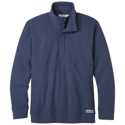 Outdoor Research Trail Mix Snap Pullover II Mens Top -Outdoor Sport Store OutdoorResearch TrailMixSnapPulloverII NavalBlue