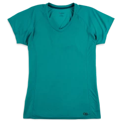 Outdoor Research Echo Womens Plus Size T-Shirt -Outdoor Sport Store OutdoorResearch WomensEchoShortSleeveTop DeepLake 1