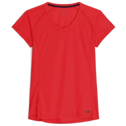 Outdoor Research Echo Womens Plus Size T-Shirt -Outdoor Sport Store OutdoorResearch WomensEchoShortSleeveTop Rhubarb 81974fc8 f610 4f88 a27a b2313cbc9169 1
