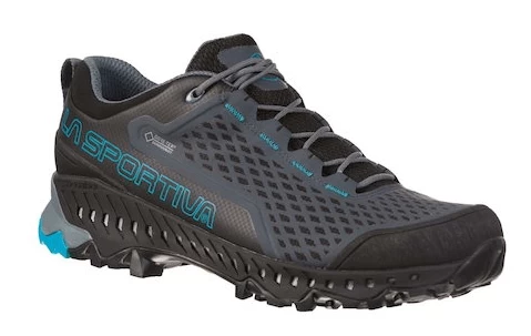 La Sportiva Spire GTX Mens Hiking Shoe - Slate/Tropic Blue 3 La Sportiva Spire GTX Mens Hiking Shoe - Slate/Tropic Blue