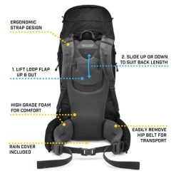Lowe Alpine Diran ND50 60 Litre Womens Hiking Pack 10 Lowe Alpine Diran ND50 60 Litre Womens Hiking Pack -Outdoor Sport Store POS LoDiranND5060 77ba86f6 a6f8 4028 b053 64752dd53c5a 940810