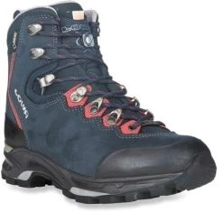 Lowa Mauria GTX WXL Womens Hiking Boot - Blue/Burgundy