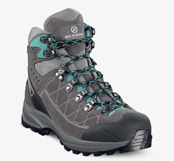 Scarpa Kailash Trek GTX Womens Hiking Boot - Titan/Smoke/Lagoon 3 Scarpa Kailash Trek GTX Womens Hiking Boot - Titan/Smoke/Lagoon