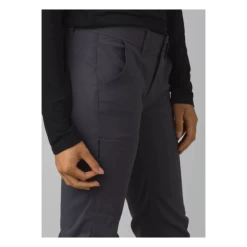 PrAna Halle Straight Womens Pant - Short -Outdoor Sport Store Prana Halle Straight Coal Pocket 164777