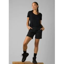 PrAna Olivia Womens Shorts 7 Inseam -Outdoor Sport Store PranaOliviaShort Black 903628