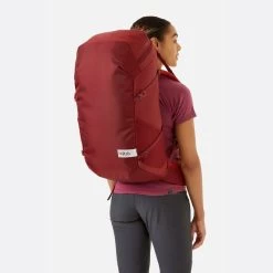 Rab Rogue 48 Litre Climbing Daypack -Outdoor Sport Store RAB Rogue Climbing Pack Oxblood 03