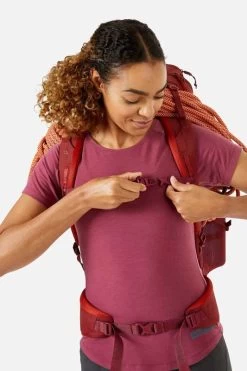 Rab Rogue 48 Litre Climbing Daypack -Outdoor Sport Store RAB Rogue Climbing Pack Oxblood 05