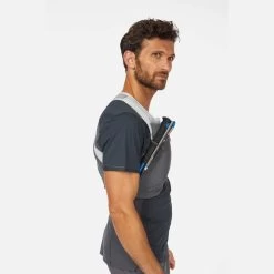 Rab Veil 2 Litre Lightweight Running Vest -Outdoor Sport Store RAB Veil 2 Litre Lightweight Running Vest Gargoyle Graphene 03