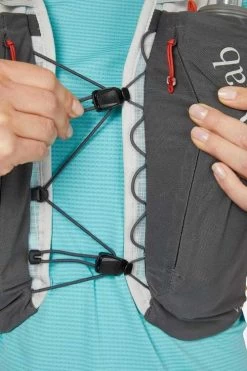 Rab Veil 6 Litre Lightweight Running Vest -Outdoor Sport Store RAB Veil 6 Litre Lightweight Vest Gargoyle Graphene 10