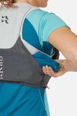 Rab Veil 6 Litre Lightweight Running Vest -Outdoor Sport Store RAB Veil 6 Litre Lightweight Vest Gargoyle Graphene 11