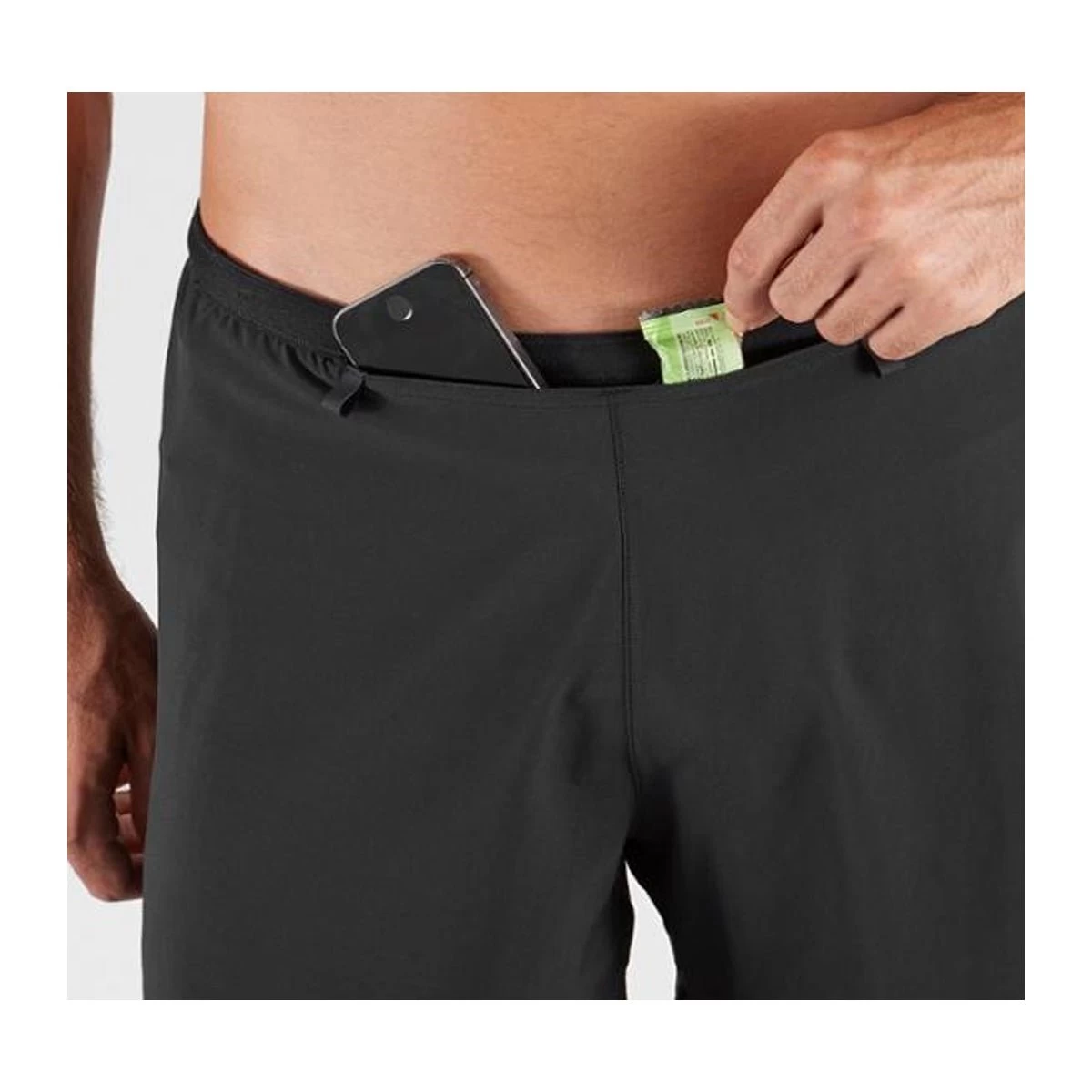 Salomon Sense 5 Inseam Mens Shorts - Black 5 Salomon Sense 5 Inseam Mens Shorts - Black - Image 3
