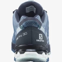 Salomon XA PRO 3D V8 Womens Trail Running Shoe - Ashley Blue/Ebony/Opal Blue -Outdoor Sport Store Salomon Womens XA PRO 3D v8 Blue Ebony Opal Blue 04