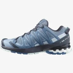 Salomon XA PRO 3D V8 Womens Trail Running Shoe - Ashley Blue/Ebony/Opal Blue -Outdoor Sport Store Salomon Womens XA PRO 3D v8 Blue Ebony Opal Blue 06