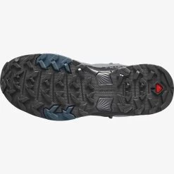 Salomon X Ultra 4 MID GTX Women's Hiking Boot - Quarry/Black/Legion Blue -Outdoor Sport Store Salomon X Ultra 4 Mid GTX Quarry Black Legion Blue 06 238148 1