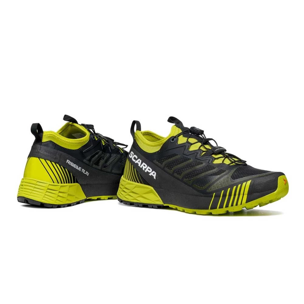 Scarpa Ribelle Run Mens Trail Running Shoes - Black/Lime 9 Scarpa Ribelle Run Mens Trail Running Shoes - Black/Lime - Image 7