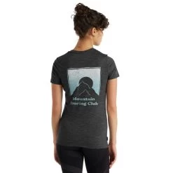 Icebreaker Tech Lite II Short Sleeve Womens T-Shirt - Mountain Touring Club