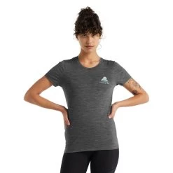 Icebreaker Tech Lite II Short Sleeve Womens T-Shirt - Mountain Touring Club -Outdoor Sport Store TechLiteIIShortSleeveT ShirtMountainTouringClub 746997 1